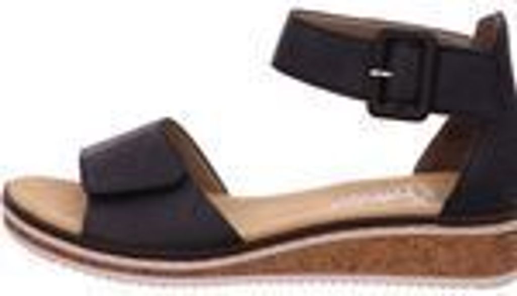 Rieker Damen Sandalen geschlossene Ferse Klettverschluss Produktbild 38