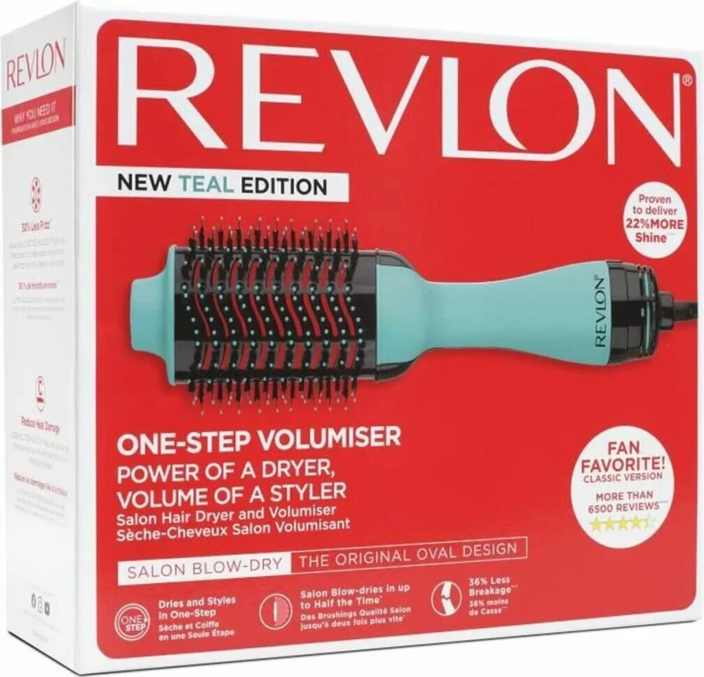 Hair dryer and curler REVLON RVDR5222TE marine - 8