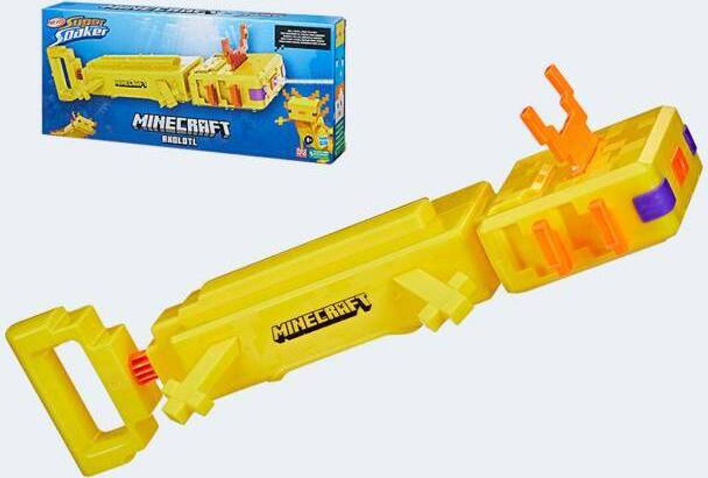 Super Soaker Minecraft Axolotl Produktbild 