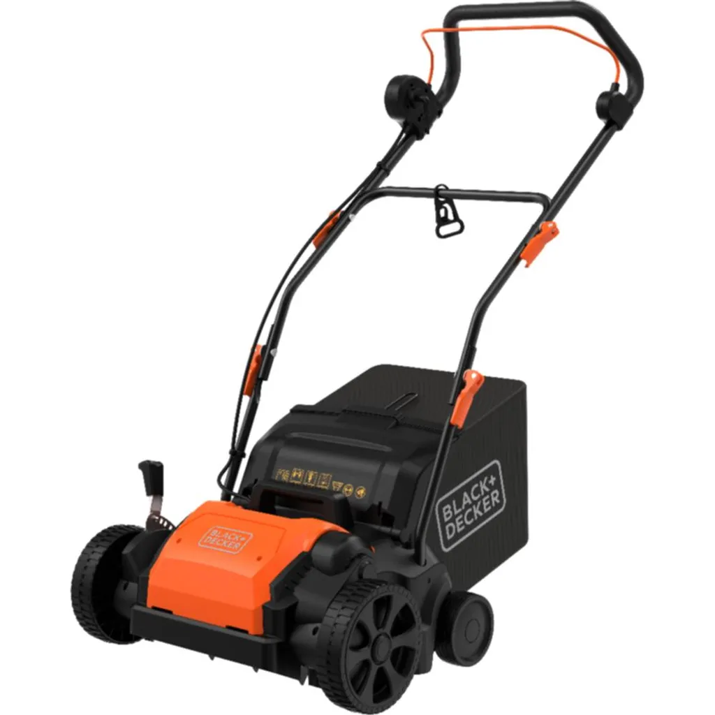 Scarificateur pour entretien gazon Black & Decker - Modèle mobile 30 cm