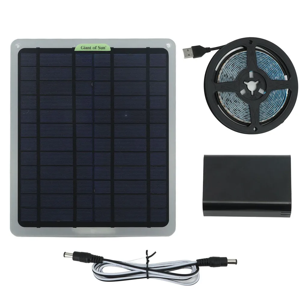 Lampe de croissance à LED solaire étanche ruban horticole 3m de 20W pro