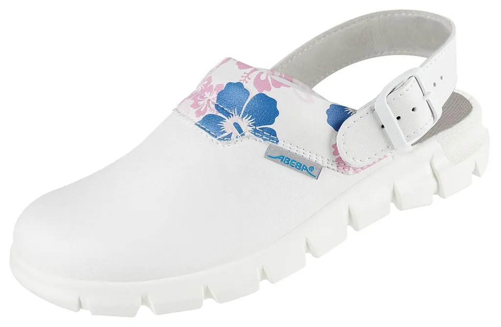 Sabot professionnel Dynamic OB Abeba 7320 Blanc à Motifs Taille 38