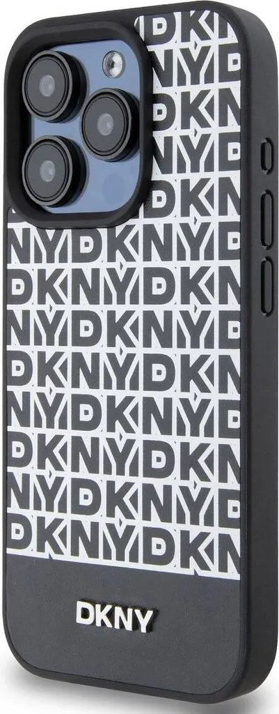 Custodia DKNY iPhone 13 Pro Max MagSafe Ready Nero Stripe | Qualità - 4