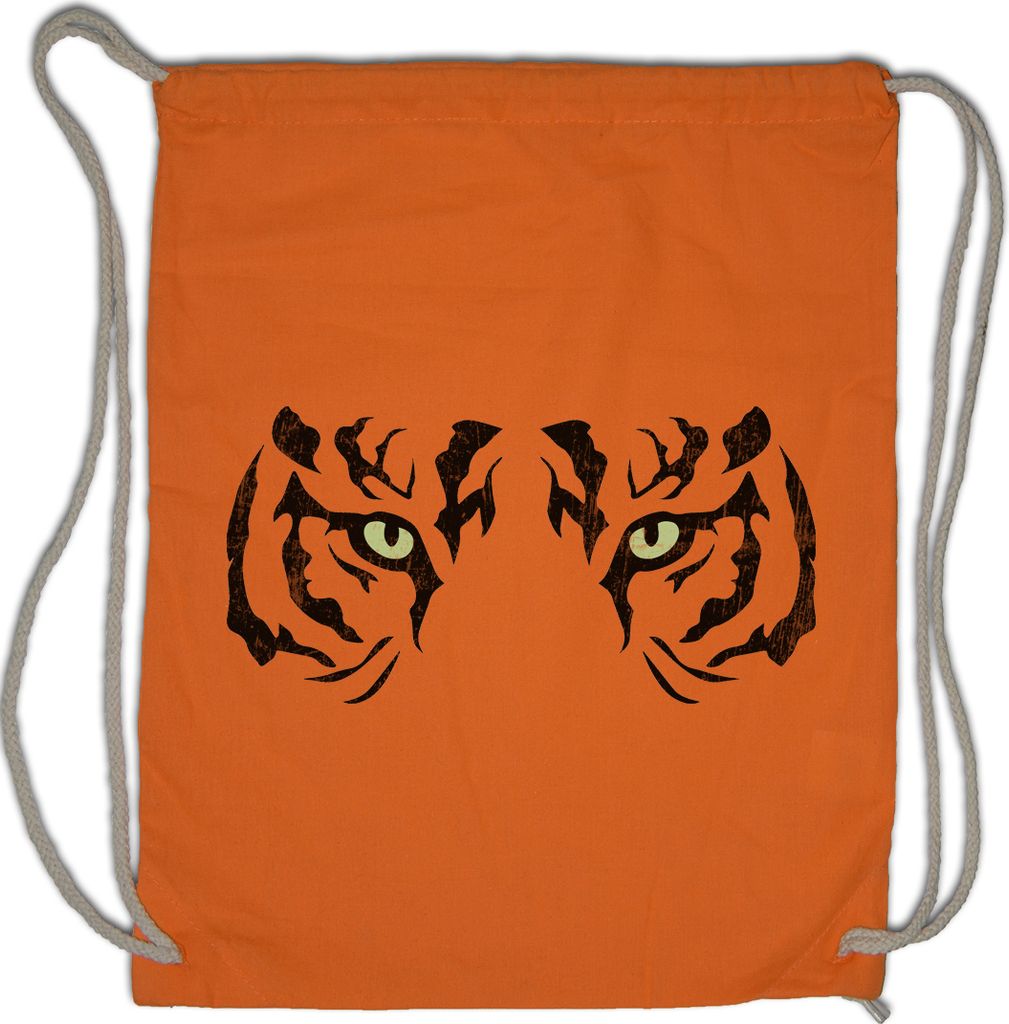 Urban Backwoods Tiger Eyes, Turnbeutel, Farbe: Orange