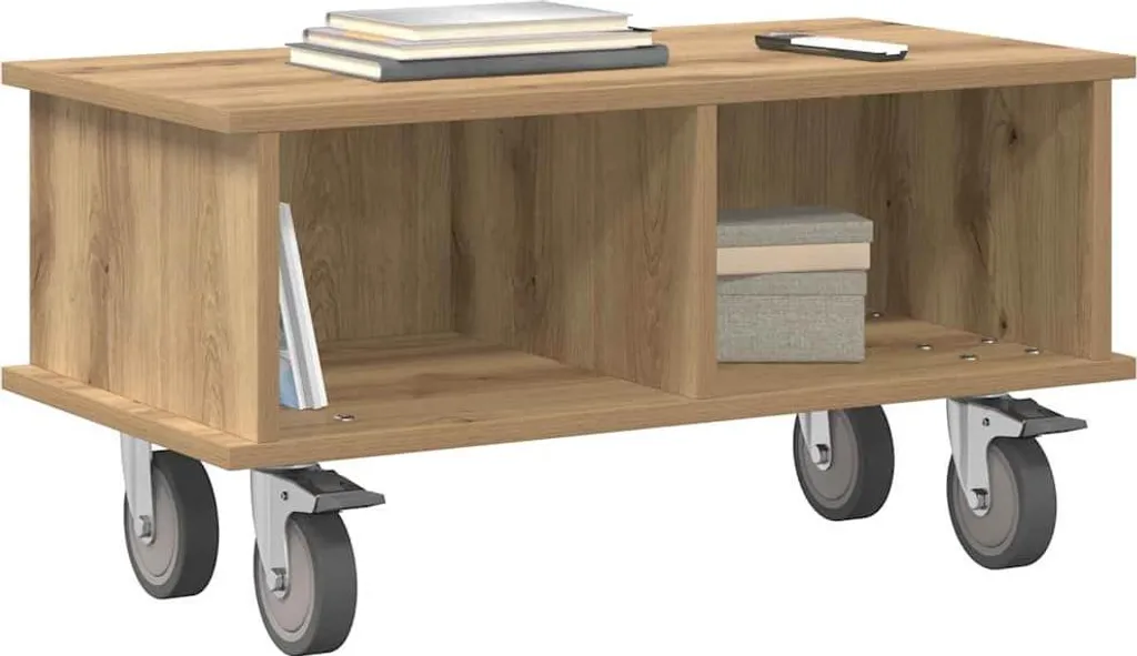 OFFERTA Supporto TV SYFAX Rovere Artigianale | Legno Alta Qualità 68cm