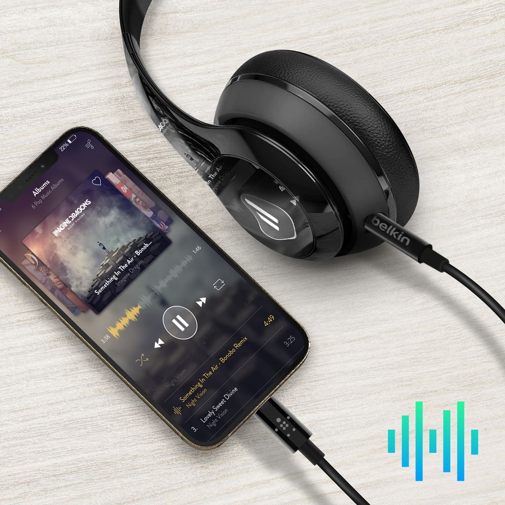 Belkin MIXIT Lightning auf 3,5mm AUX Kabel 1,8m   Produktbild 6