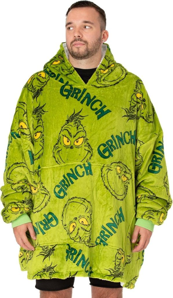 The Grinch - Deka s kapucňou pre mužov/dámy Uni NS7073 (One Obrázok produktu 