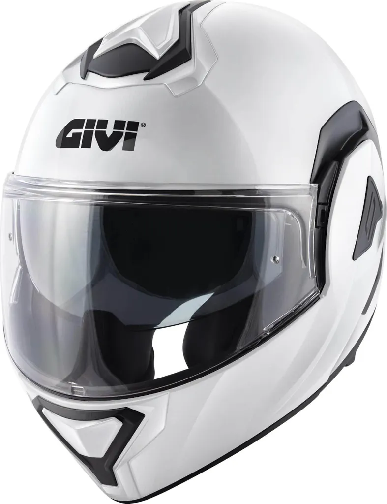 Casque GIVI X30 XXL Blanc Brillant : Confort Modulable sans Buée ni Chaleur