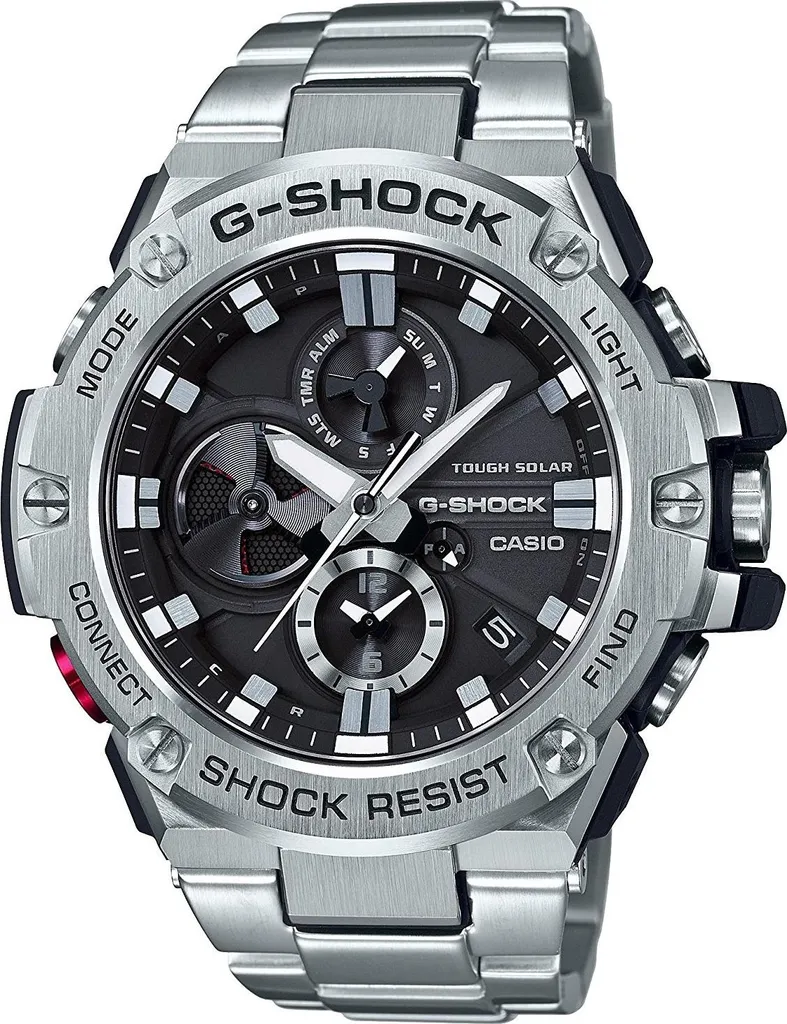 G-SHOCK G-Steel GST-B100D-1AER Montre Solaire Bluetooth sans Pile