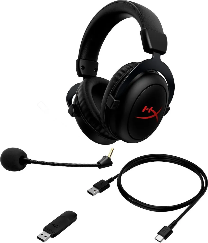 Set Gaming Professionale: HyperX Cloud II Core Wireless Black - 3