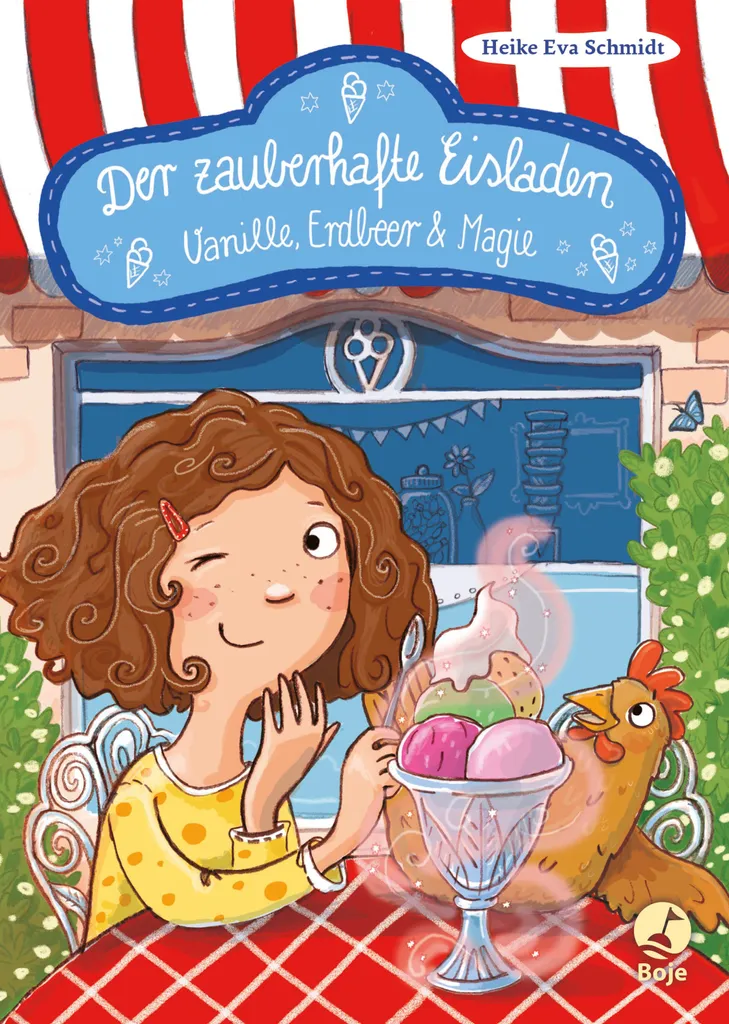 Der zauberhafte Eisladen Tome 1 : Vanille, Erdbeer und Magie - Roman Jeunesse