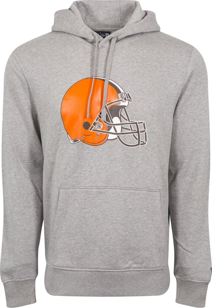 New Era Hoody - NFL Cleveland Browns heather grau