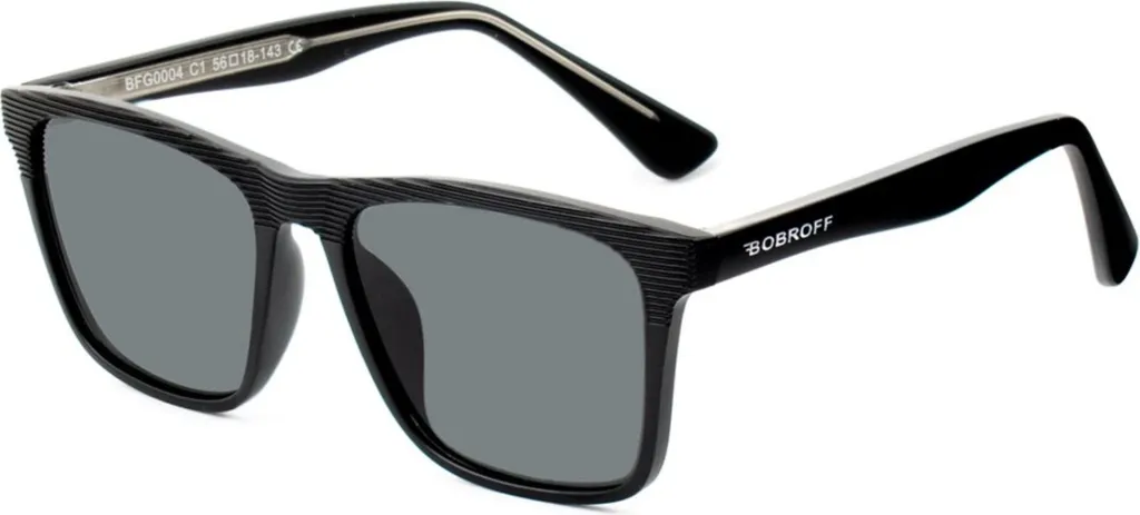 Lunettes Bobroff bfg0004c1 noires : monture élégante et protection UV400