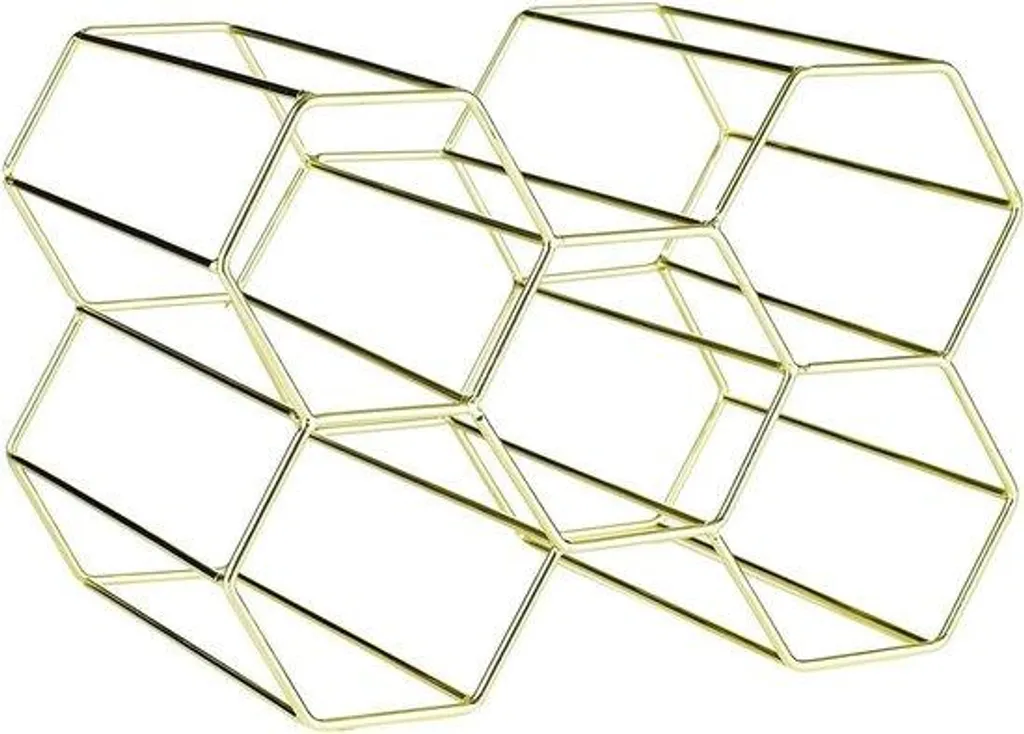 Rangement bouteilles doré compact 29 cm stop au désordre dans la cuisine