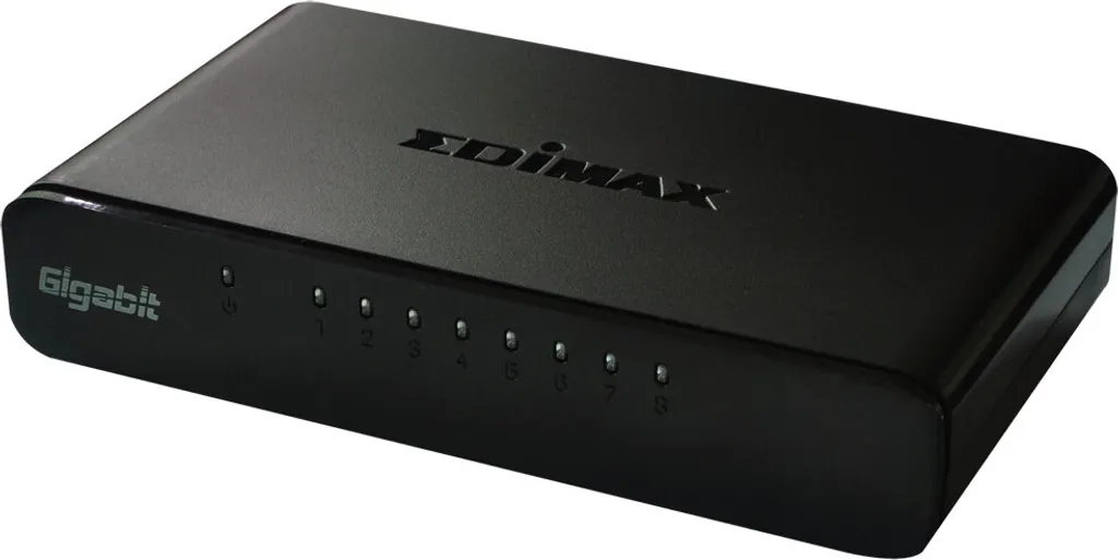 Edimax ES-5800G V3 Switch Gigabit Ethernet 8 Ports RJ45 Noir Haute Vitesse