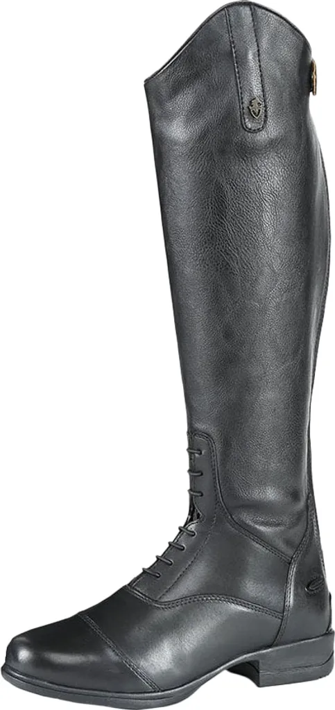 Bottes équitation mollet large Moretta Gianna - Cuir Noir Taille 42