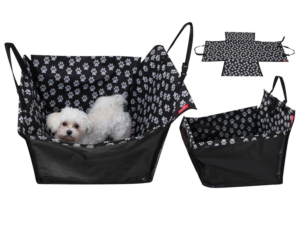 Aga Autoteppich für Hunde 128 cm x 57 cm Schwarz Produktbild 