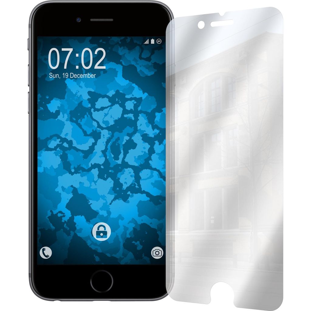 4er-Pack PhoneNatic Displayschutzfolien verspiegelt kompatibel mit Apple iPhone 6s / 6