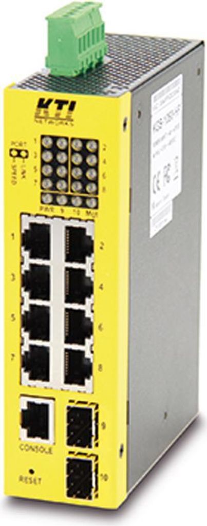 KTI KGS-1060-HP 10-Port Ind.Giga PoE-Sw