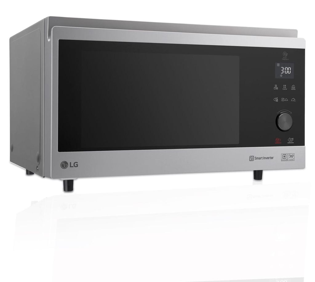 LG MJ3965ACS magnetron, 39 liter, 1200W, zwart, roestvrij Productafbeelding 