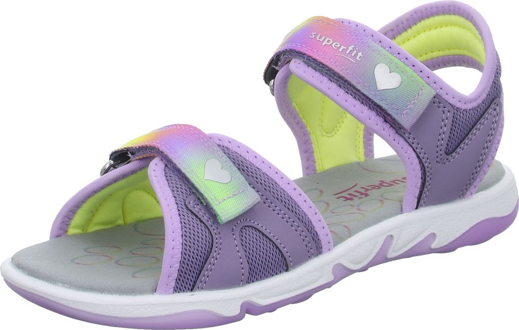 Superfit Mädchen Sandale Pebbles lila EUR 34