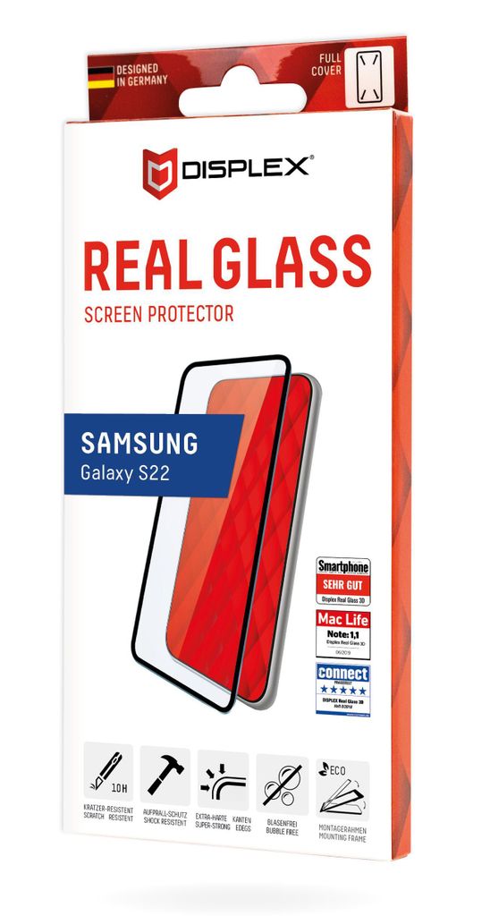 Osłona wyświetlacza Displex Samsung S22/S23 Prawdziwe szkło Zdjęcie produktu 5