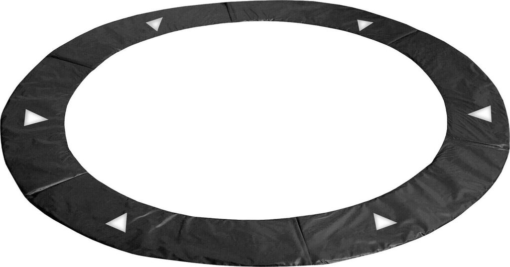 Aga Trampolin Randabdeckung SPORT EXCLUSIVE 180 cm 6 ft Schwarz, Randschutz, Trampolinzubehör, Federabdeckung für Trampolin