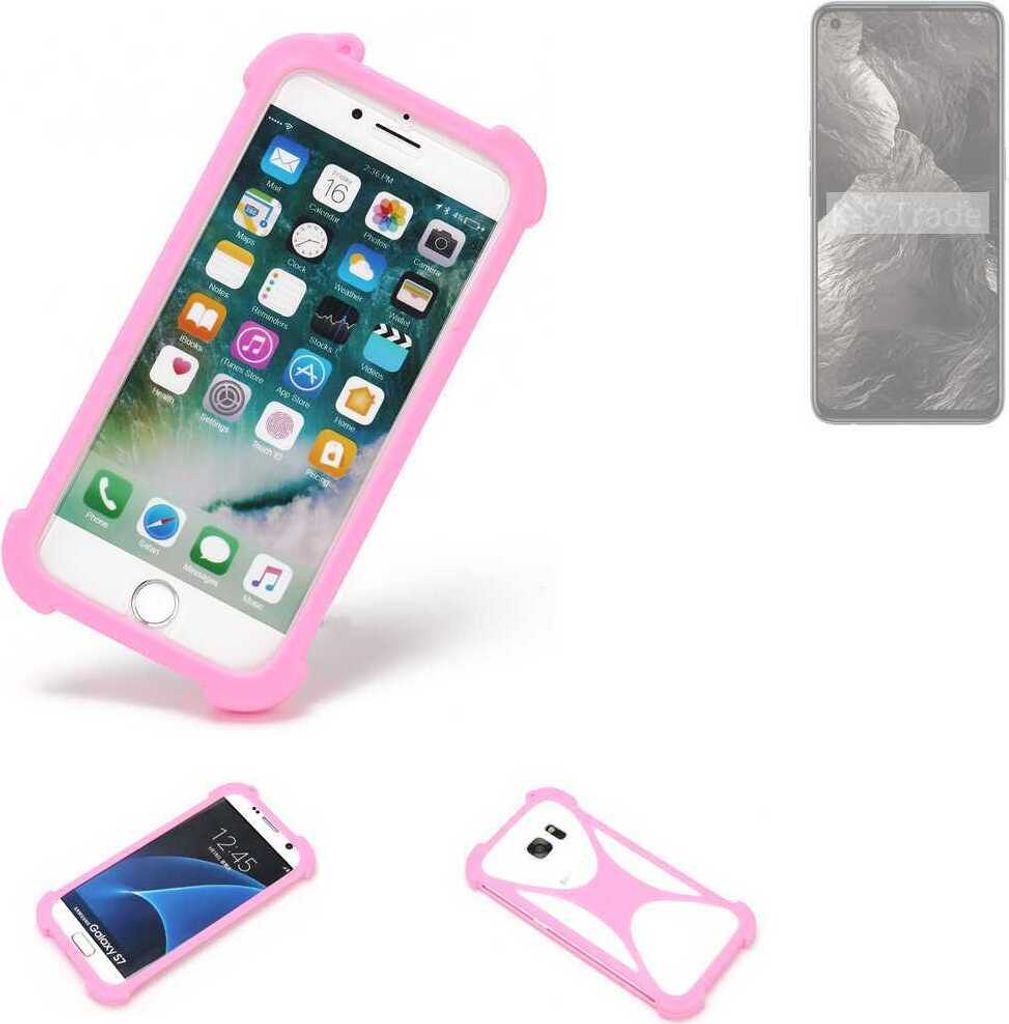 K-S-Trade Handy Hülle kompatibel mit Realme GT Master Edition Schutz Hülle Bumper Silikon Schutz Hülle Cover Case Silikoncase Silikonbumper TPU