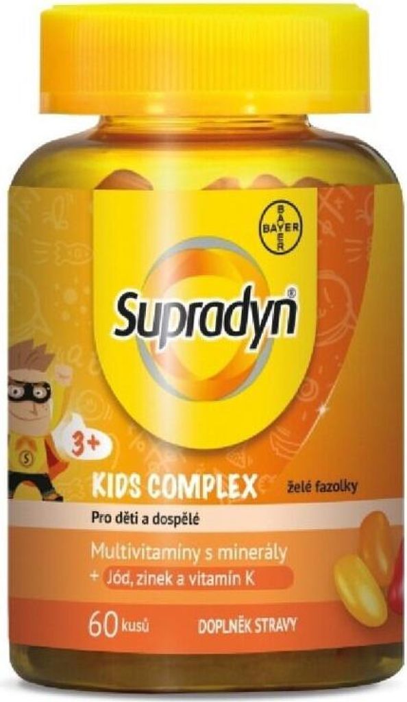 Supradyn Kids Complex Gummibärchen 60 Stück Image du produit 