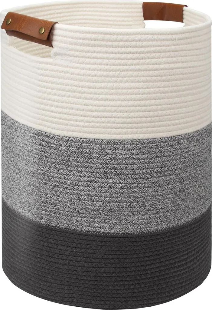 Corbeille à linge multifonctionnelle en coton - Sac de rangement XL