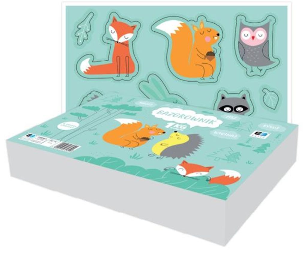 Interdruk Kritzelbuch A4 BeBe Kids Pastellfarben