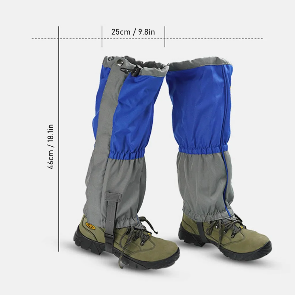 Couvre-chaussures imperméables avec épissure renforcée pour le ski - 4