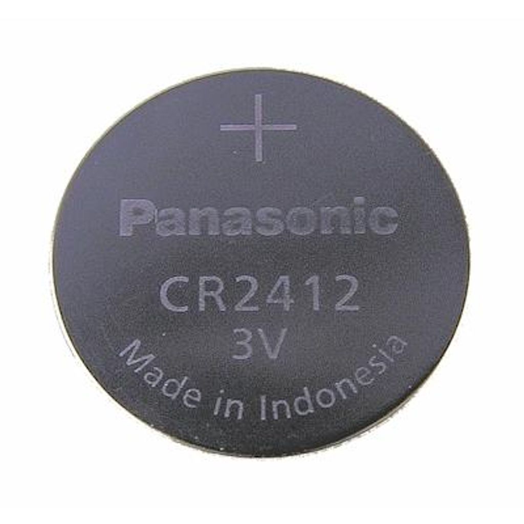 Panasonic CR2412 Lithium Knopfzelle 3V Batterie bulk Produktbild 