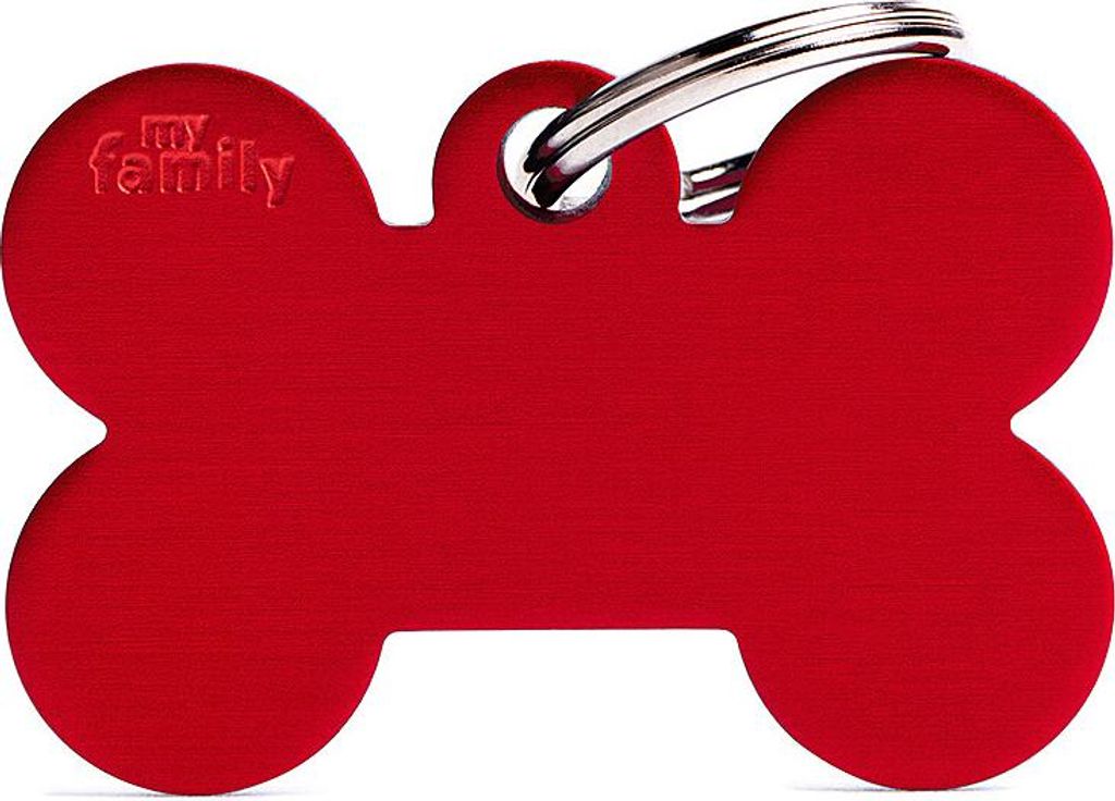 My Family Personalisierte Hundemarke - Dog Zubehör - Hunde Halskette - XYZ Marke