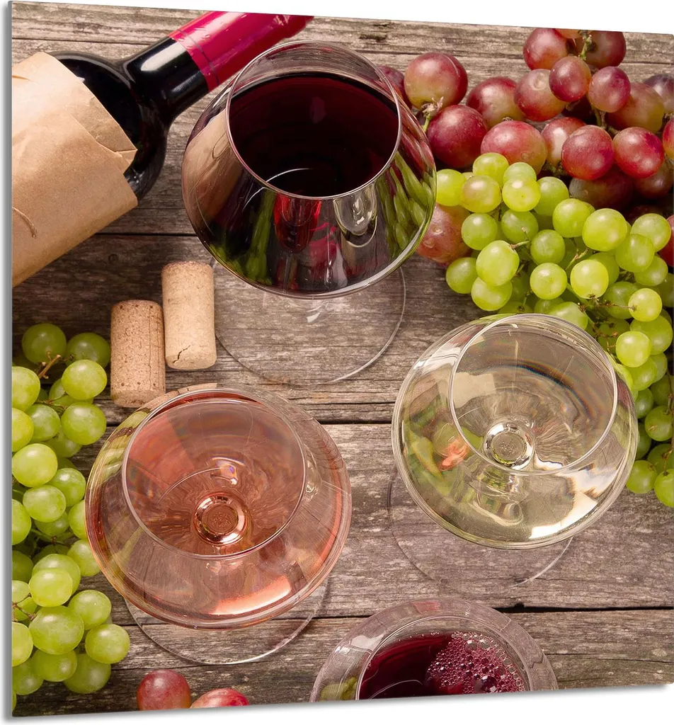 Coprifornelli in Vetro 60x65 Vino: Protezione e Stile per la tua Cucina