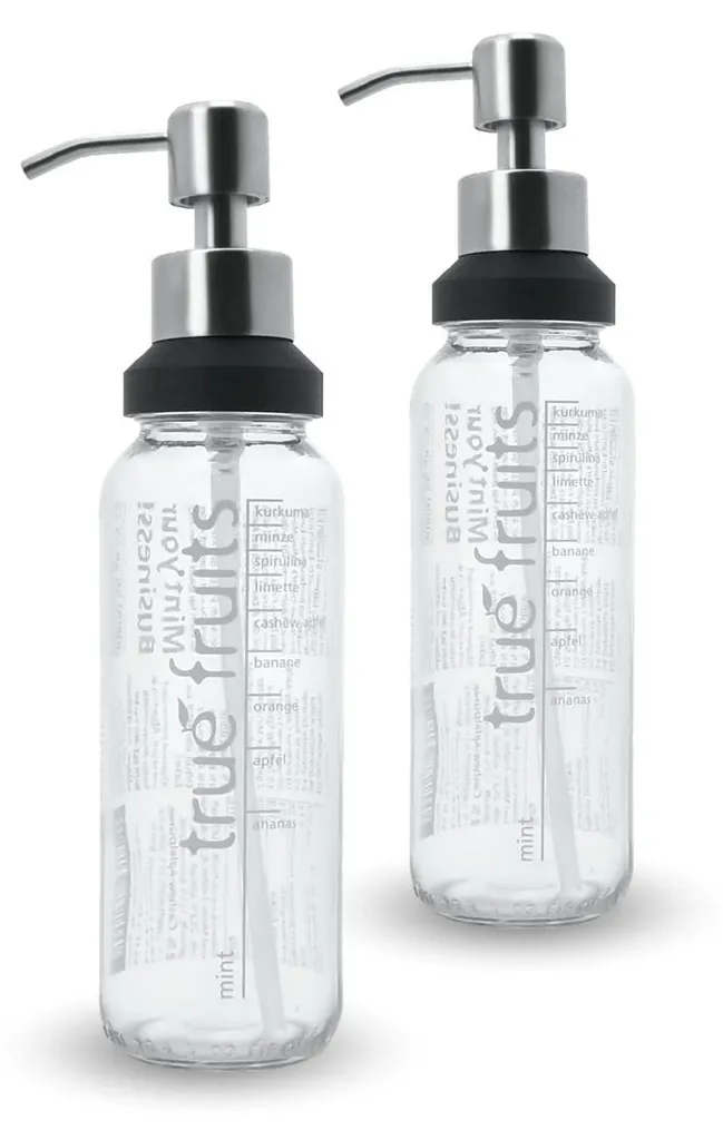 Kit 2 Pompes de Rechange pour Flacon 250ml Savon Main et Gel Douche