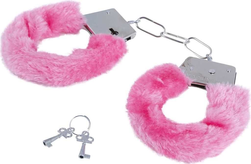 Manette per costume rosa-argento - taglia unica Immagine del prodotto 