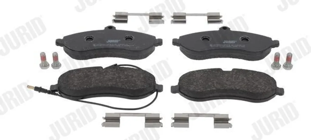 Plaquettes de frein avant JURID 573280J pour FIAT Scudo 270 et 272