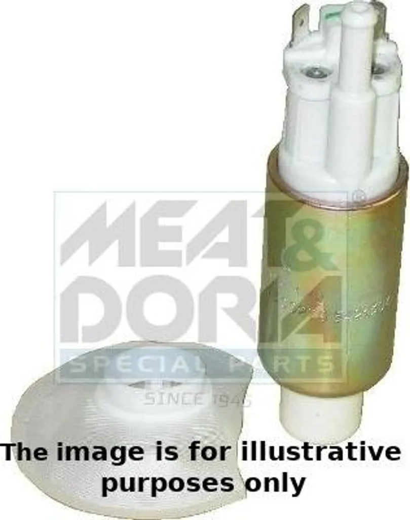 MEAT & DORIA 76296E Pompa carburante OE 46411679 compatibile con Expert, 605, 106, Lanc Y, Seicento, Scudo, Punto, Panda, Saxo, Jumpy