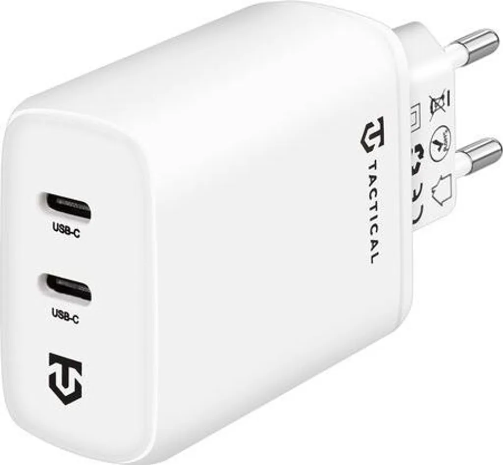 Adaptateur Secteur USB-C 40W Blanc KP31220 pour Charge Rapide Mobile