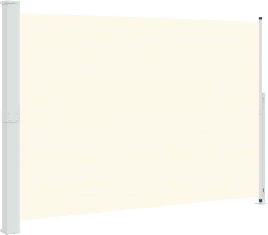 vidaXL Seitenmarkise Ausziehbar 200x300 cm Creme Produktbild 