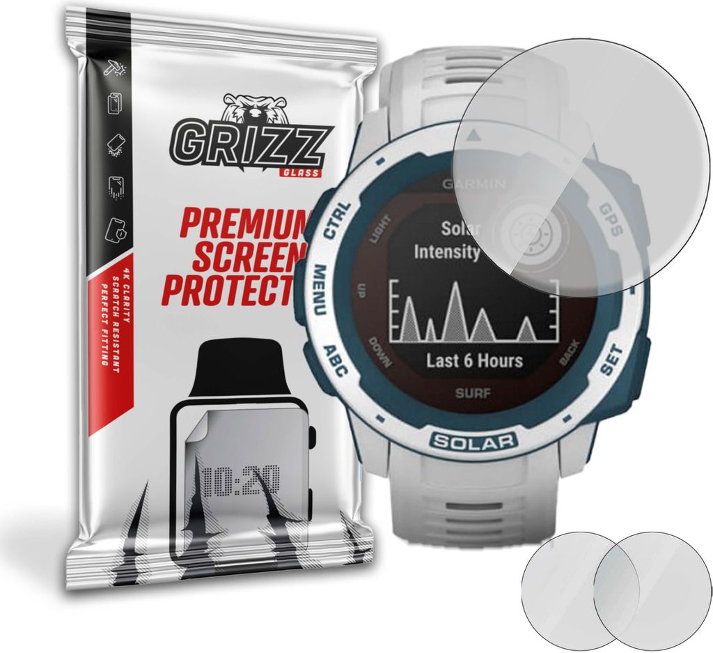 Matte Folie GrizzGlass PaperScreen für Garmin Instinct Solar Surf Edition