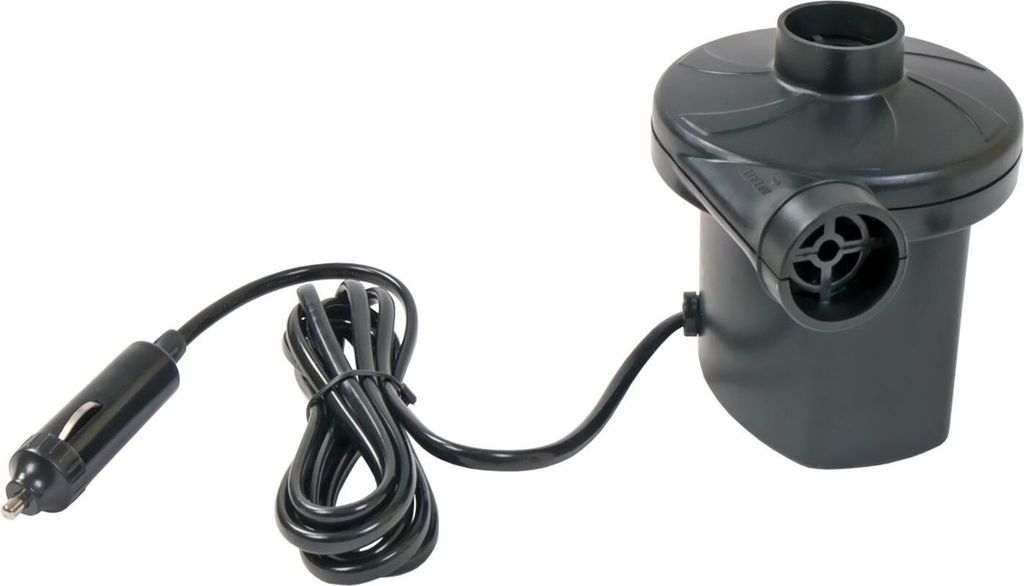 Elektrische Luftpumpe 12V +3 Ventil-Adapter Kompressor Elektropumpe Gebläsepumpe