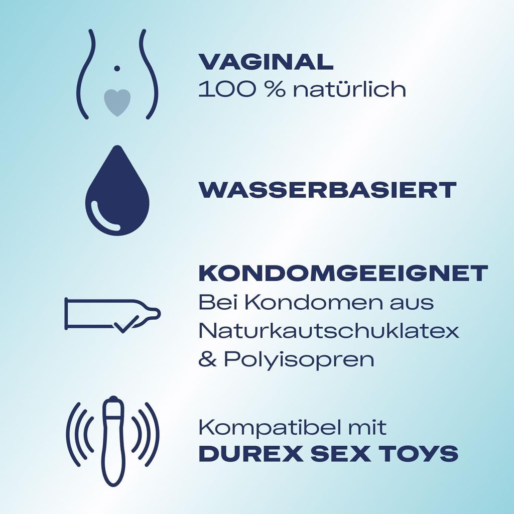 Durex Transparent Lube 100ml Gleitgele