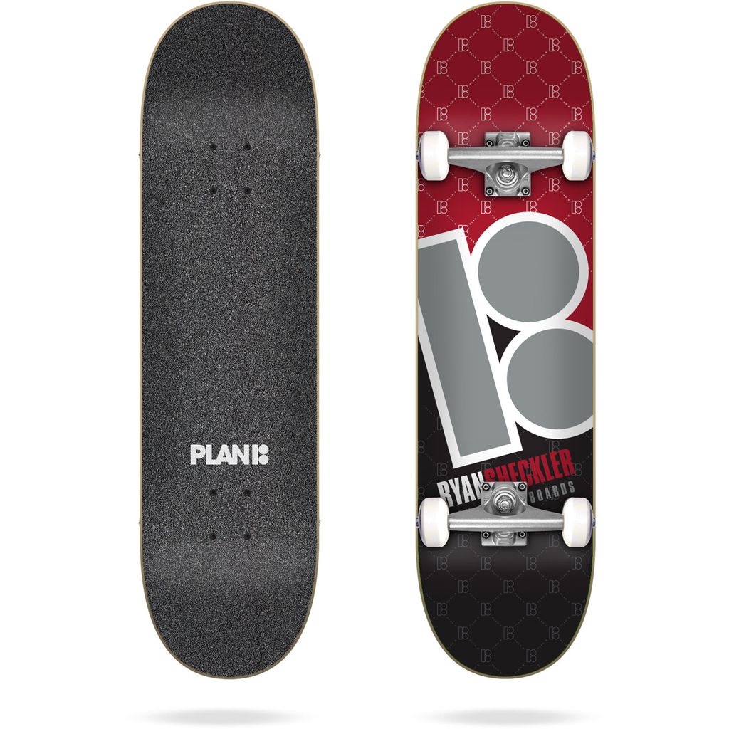 Plan B Skateboard 8.0 Sheckler Corner