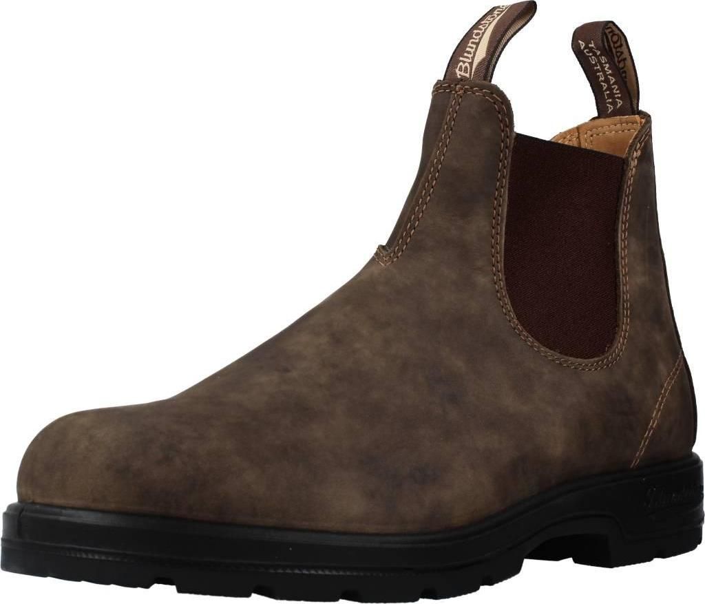 Blundstone Botki Chelsea 585bs Brązowy Skóra