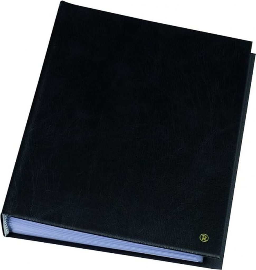 rillstab Sichtbuch "Original" DIN A4 120 Hüllen schwarz Produktbild 