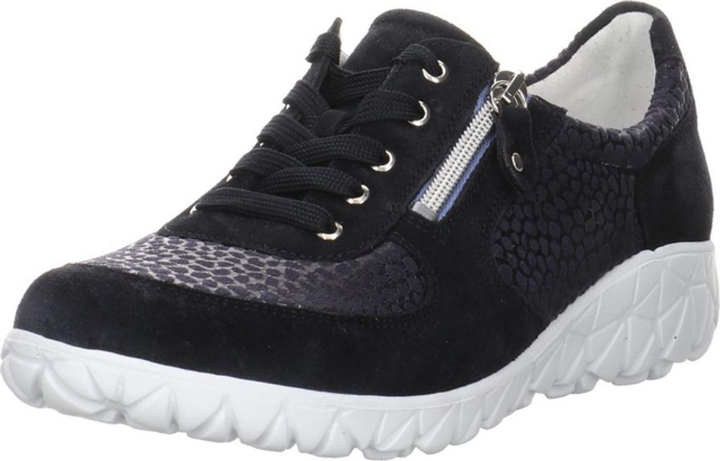Waldläufer Women's Textile Sneakers - Silver, US 9 / EU 40 - View #8