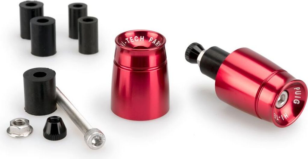 PUIG 21011R Lenkerenden Sport passend fuer KTM 125 DUKE Rot