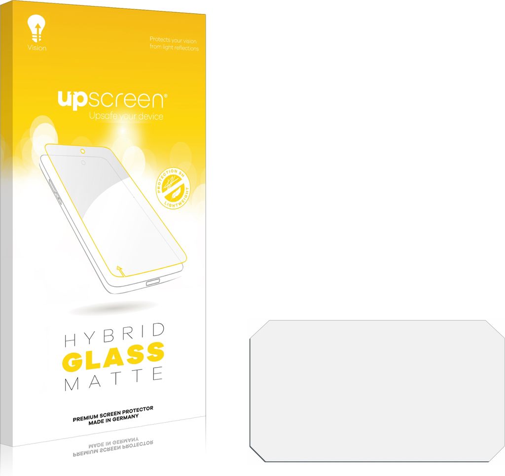 upscreen Entspiegelungs Schutzglas für Suzuki V-Strom 1050DE 2023 Schutzfolie Panzer Folie Glas Display Schutz matt
